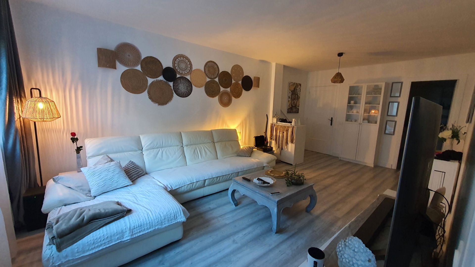Sala de estar de Apartamento de alquiler en Encamp con Calefacción, Parquet y Amueblado