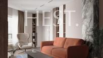 Living room of Flat for sale in  Barcelona Capital  with Air Conditioner, Heating and Parquet flooring