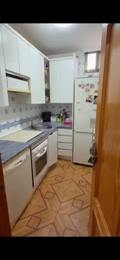 Kitchen of Flat for sale in Plasencia  with Air Conditioner, Heating and Private garden
