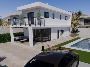 Detached house with pool for sale in Calle de Malta
