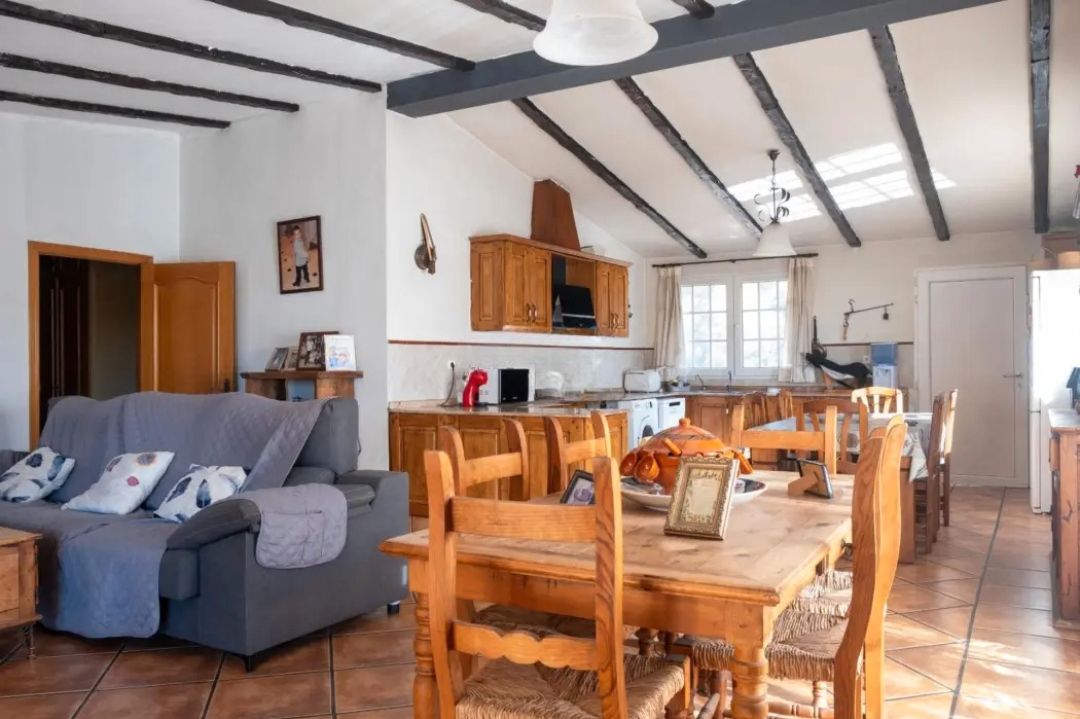 Sala de estar de Finca rústica en venta en Antequera con Terraza
