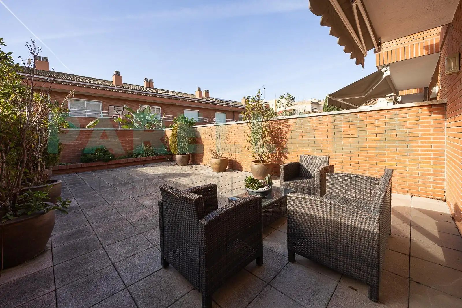 Terraza de Casa o chalet en venta en Badalona con Aire acondicionado, Calefacción y Jardín privado