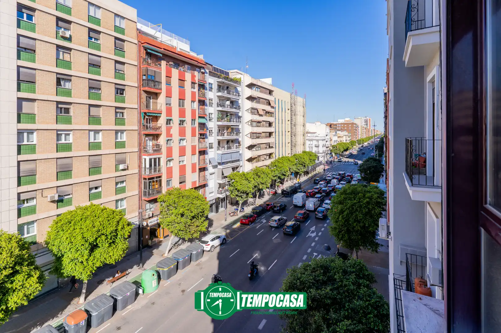 Vista exterior de Piso en venta en Valencia con Aire acondicionado, Calefacción y Amueblado
