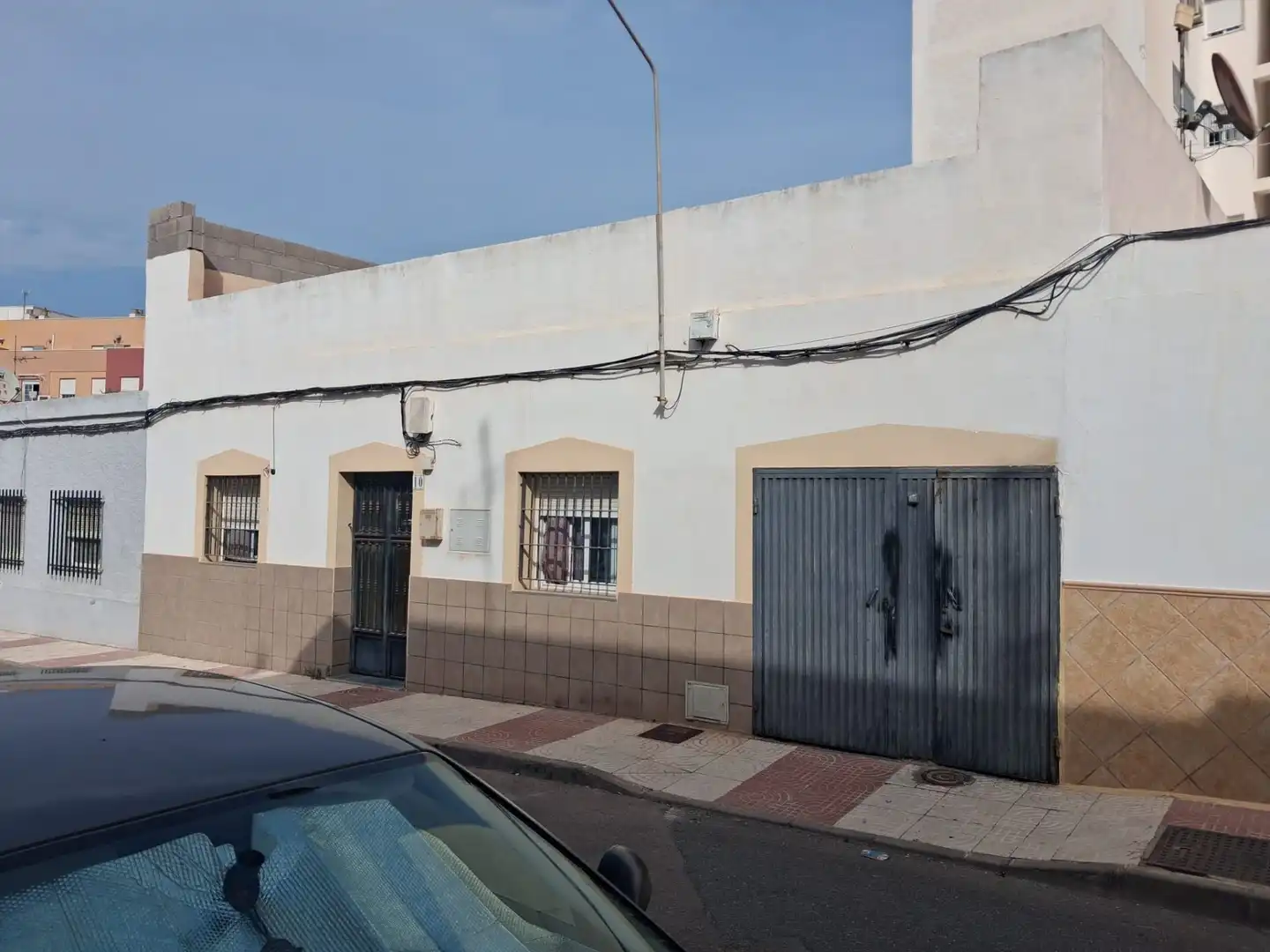 Vista exterior de Casa o chalet en venta en Roquetas de Mar
