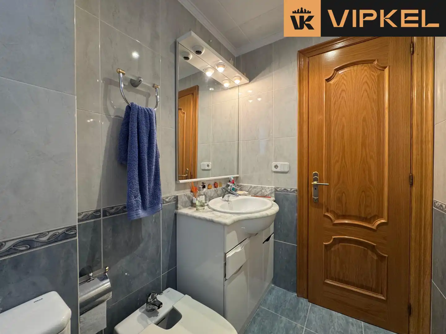 Badezimmer von Wohnung zum Verkauf in Cornellà de Llobregat mit Klimaanlage, Heizung und Terrasse