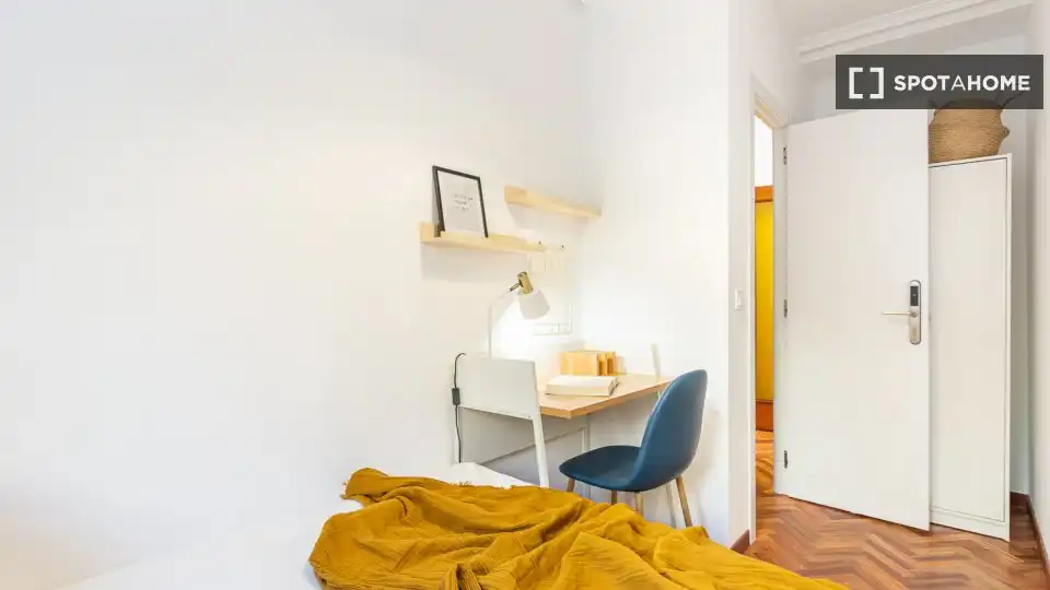 Habitación de Piso para compartir en Madrid con Aire acondicionado, Calefacción y Terraza