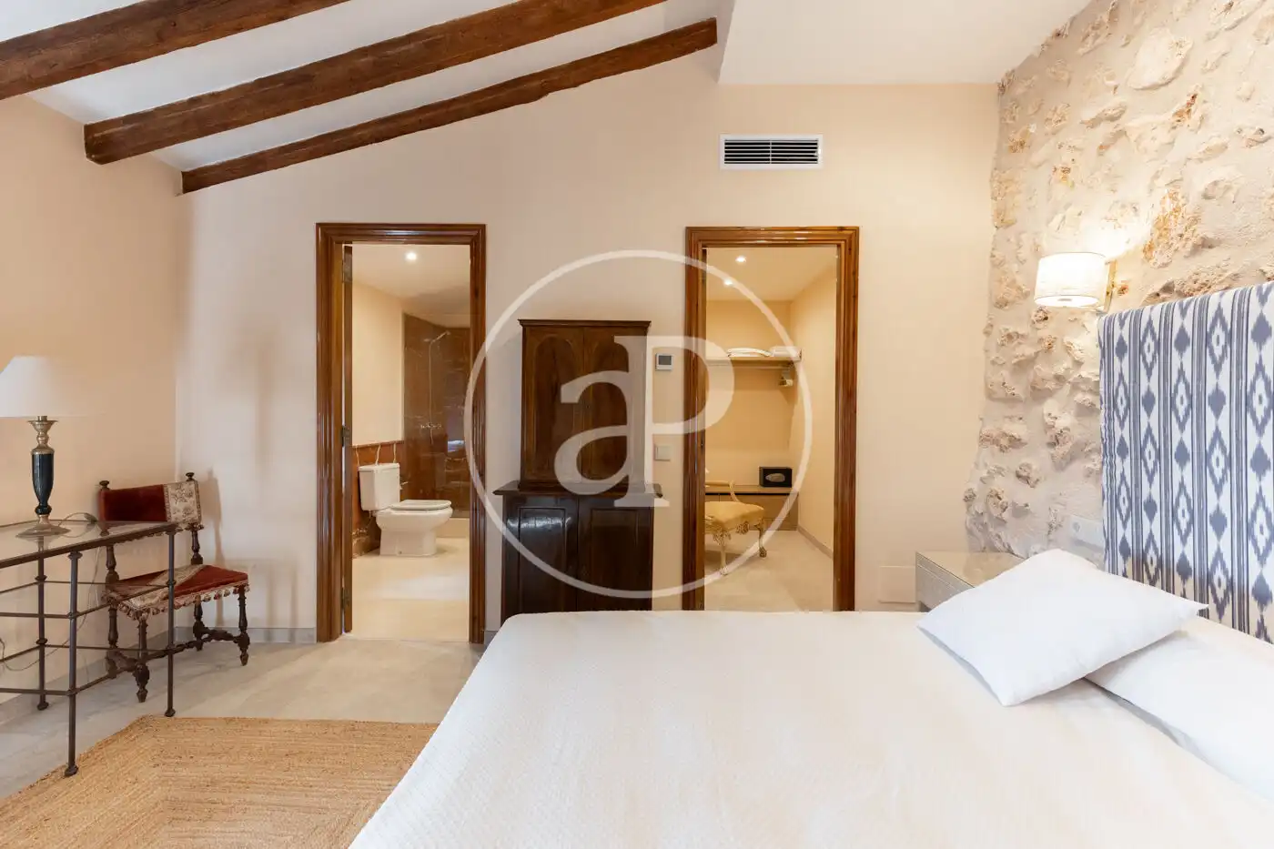 Bedroom of Houses for rent in Llucmajor  with Air Conditioner, Heating and Private garden