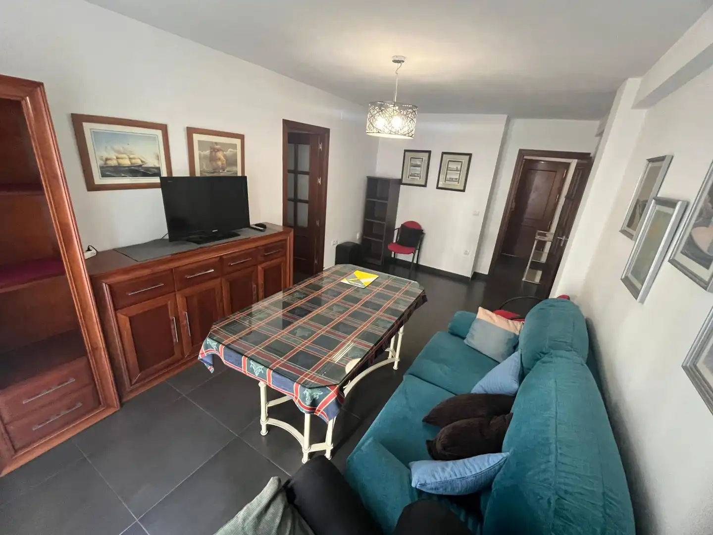 Sala de estar de Piso en venta en Sevilla con Aire acondicionado, Terraza y Balcón