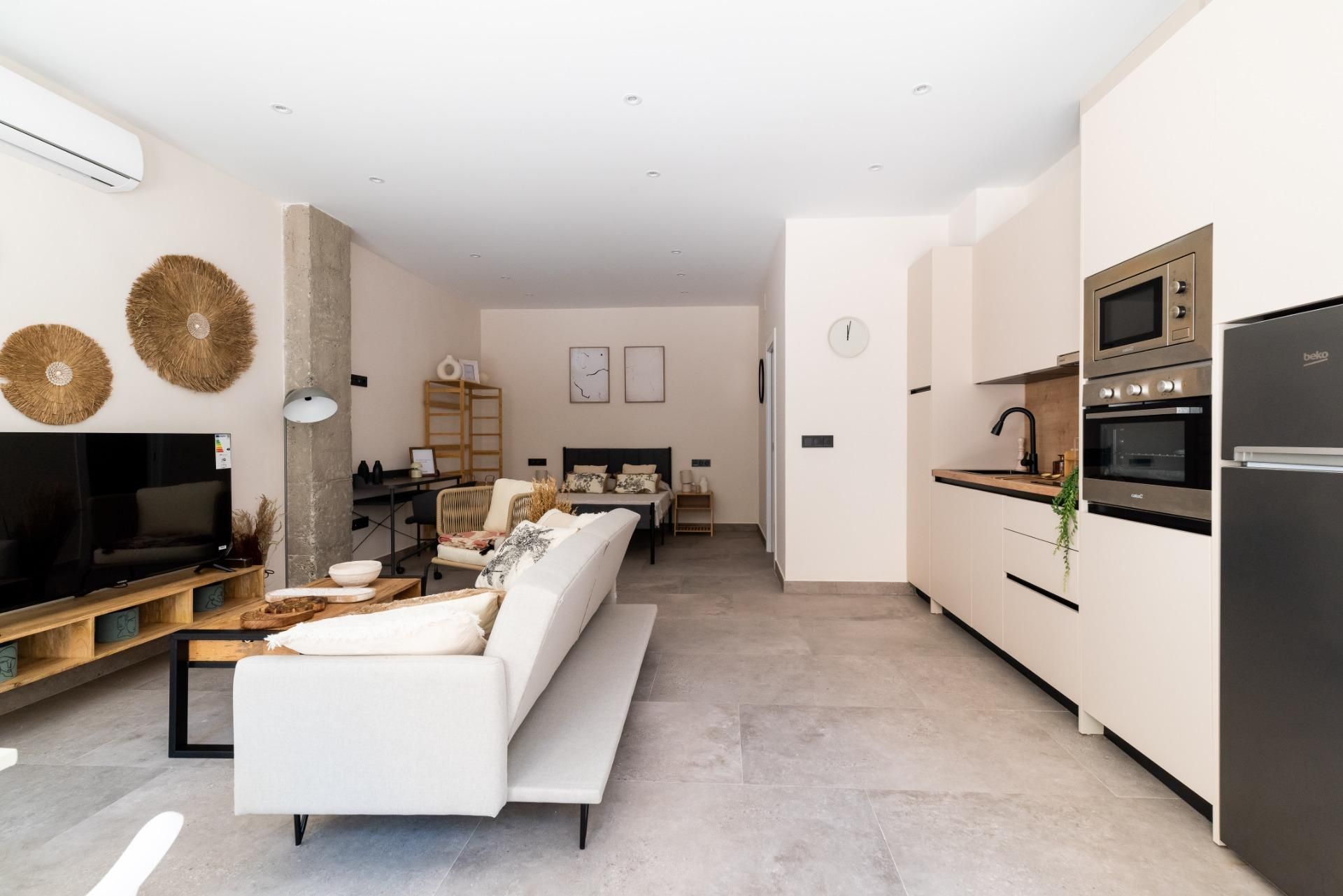 Sala de estar de Loft en venta en  Granada Capital con Aire acondicionado y Amueblado