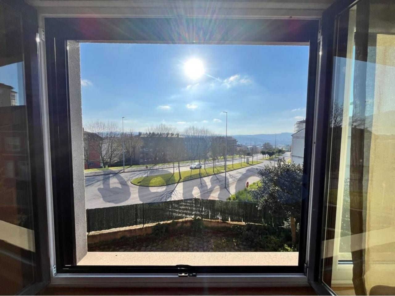 Vista exterior de Casa o xalet en venda en Lugo Capital amb Calefacció i Jardí privat