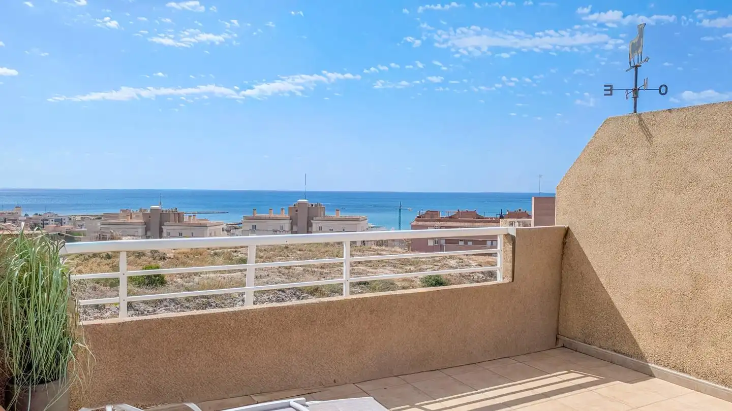 Terraza de Casa adosada en venta en Santa Pola con Aire acondicionado, Terraza y Piscina