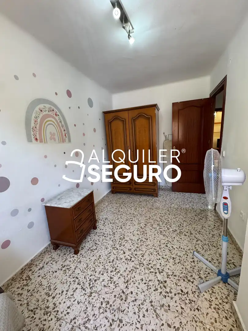 Bedroom of Flat for rent in Málaga  with Furnished