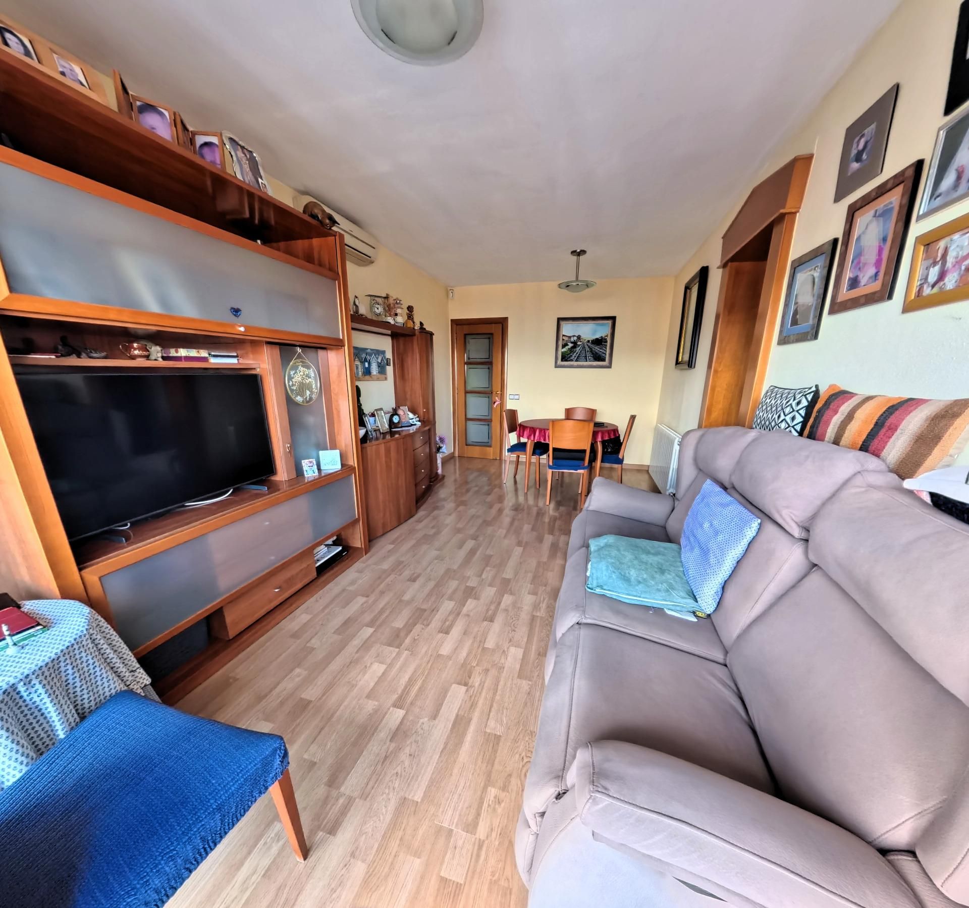 Sala d'estar de Pis en venda en  Barcelona Capital amb Aire condicionat, Calefacció i Parquet