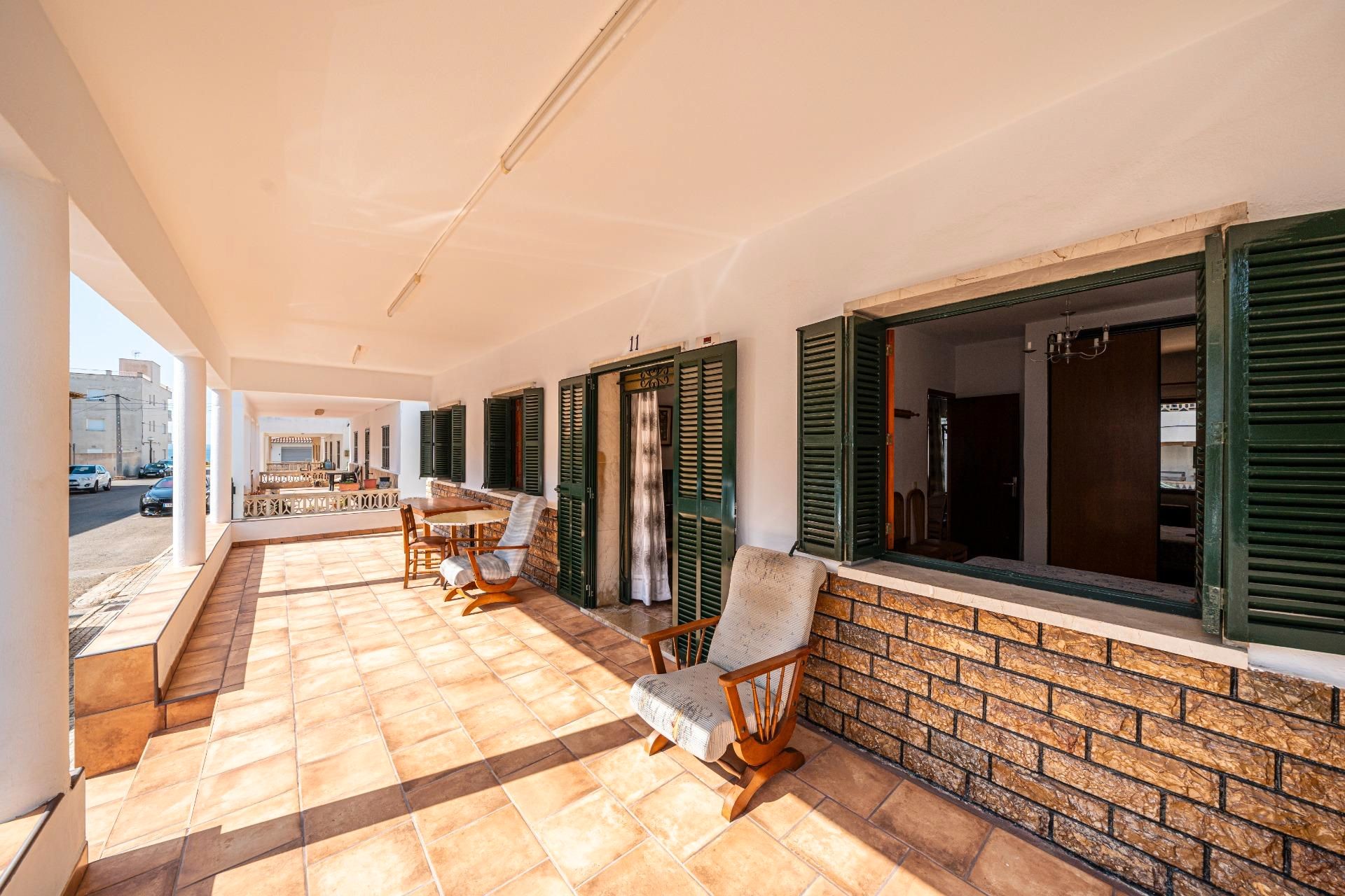 Terrassa de Casa o xalet en venda en Campos amb Jardí privat, Terrassa i Traster