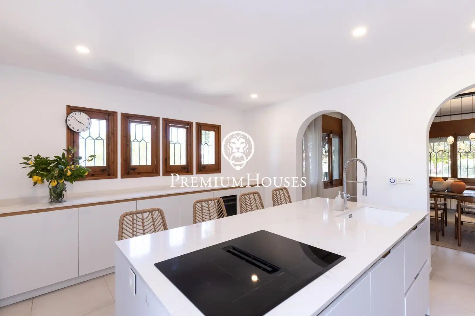 Cocina de Casa o chalet de alquiler en Cunit con Aire acondicionado, Calefacción y Jardín privado