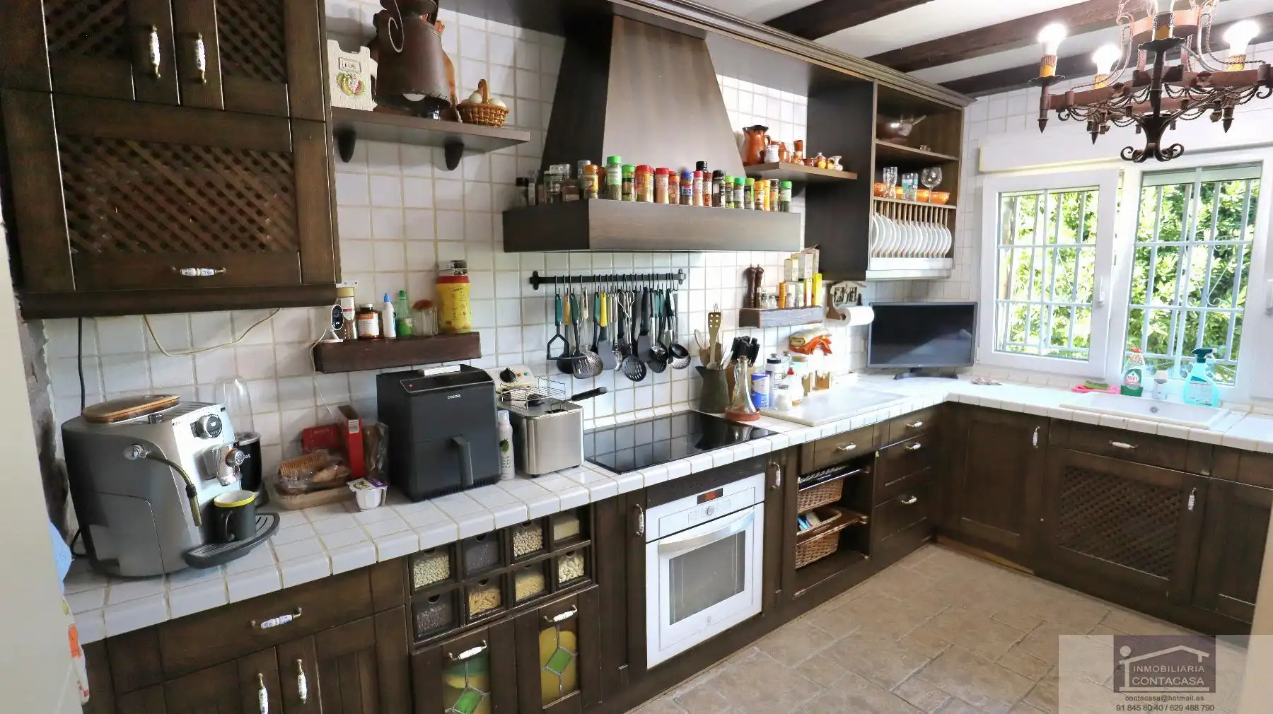 Cocina de Casa o chalet en venta en El Boalo - Cerceda – Mataelpino con Aire acondicionado, Calefacción y Terraza
