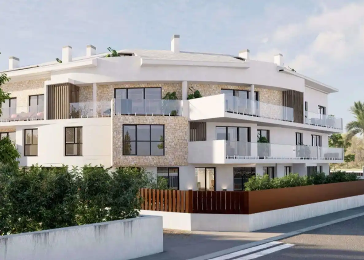 Vista exterior de Apartamento en venta en Jávea / Xàbia con Terraza y Piscina