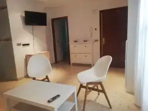Living room of Apartments for rent in Huelva  with Terrace, Storage room and Furnished