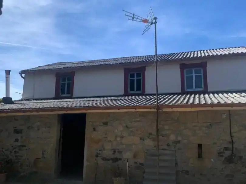 Exterior view of Flat for sale in Narón  with Private garden and Furnished
