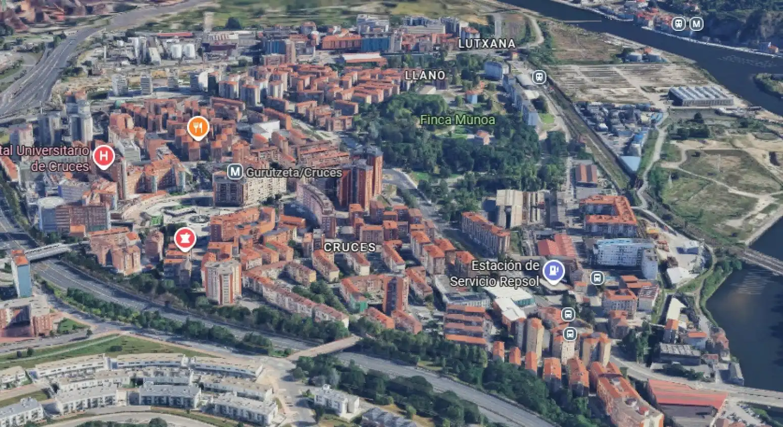 Vista exterior de Pis en venda en Barakaldo  amb Calefacció i Parquet
