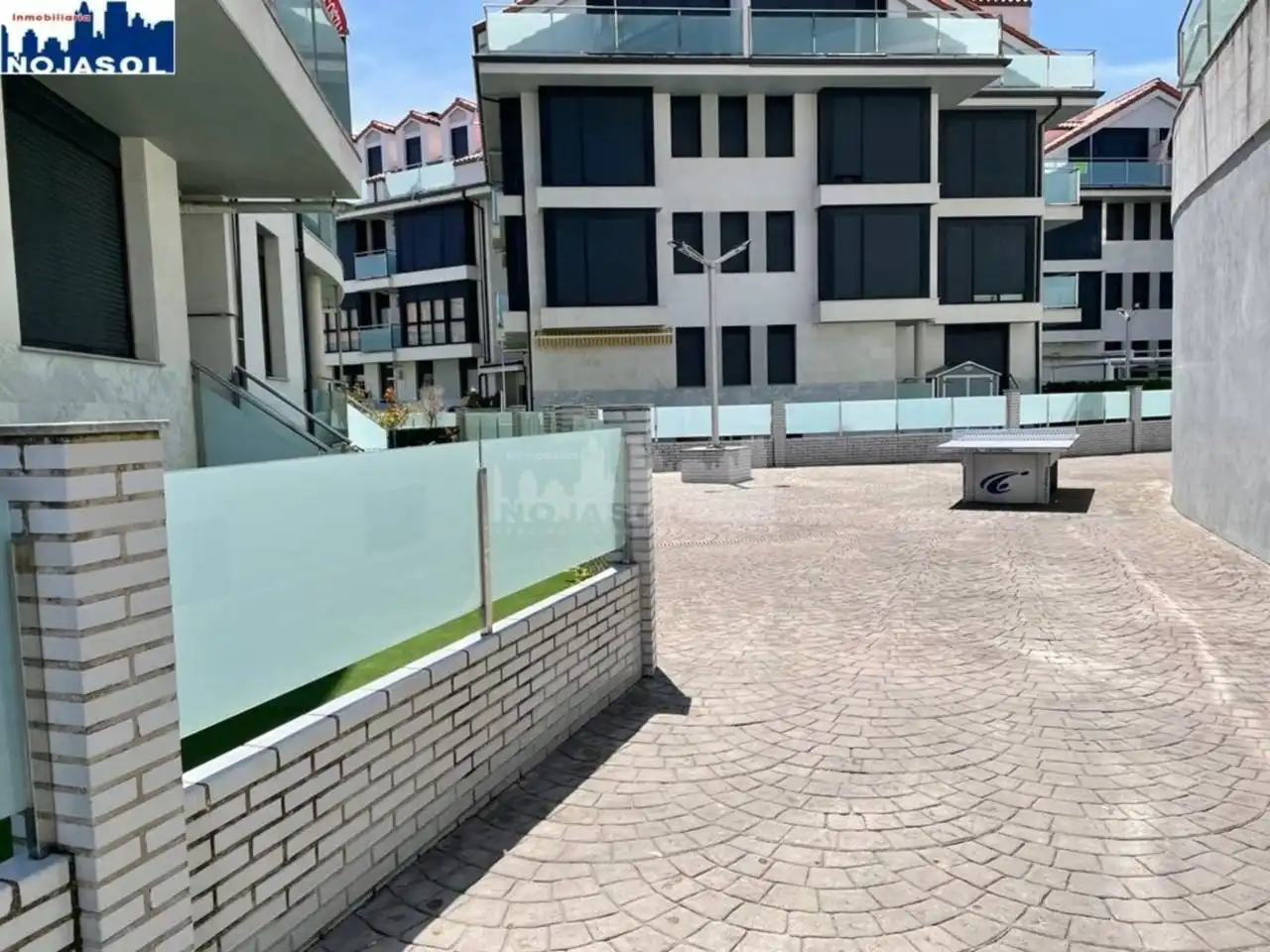Terrasse von Wohnung zur Miete in Noja mit Heizung, Privatgarten und Terrasse