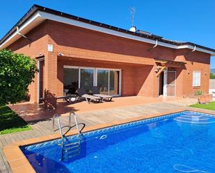 Swimming pool of House or chalet to rent in Sant Quirze del Vallès  with Air Conditioner, Terrace and Swimming Pool