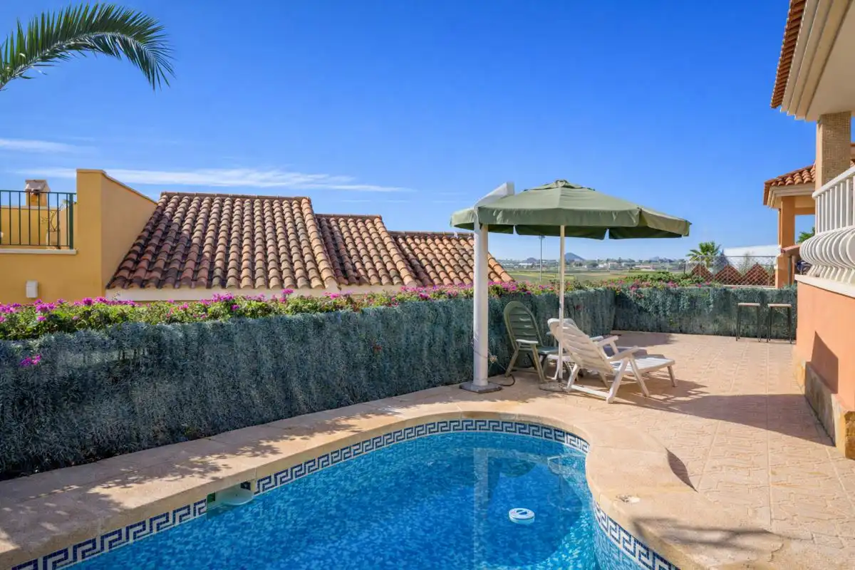 Piscina de Casa o chalet en venta en Mutxamel con Aire acondicionado, Calefacción y Jardín privado