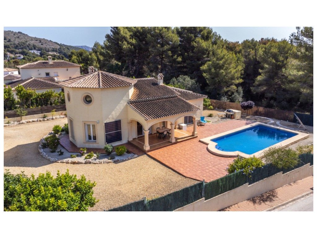 Exterior view of House or chalet for sale in Jávea / Xàbia  with Air Conditioner, Heating and Private garden