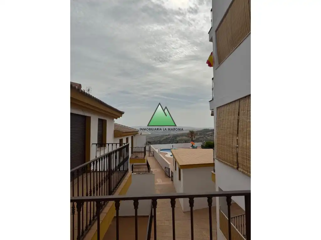 Balcony of Flat for sale in Alcaucín  with Community pool