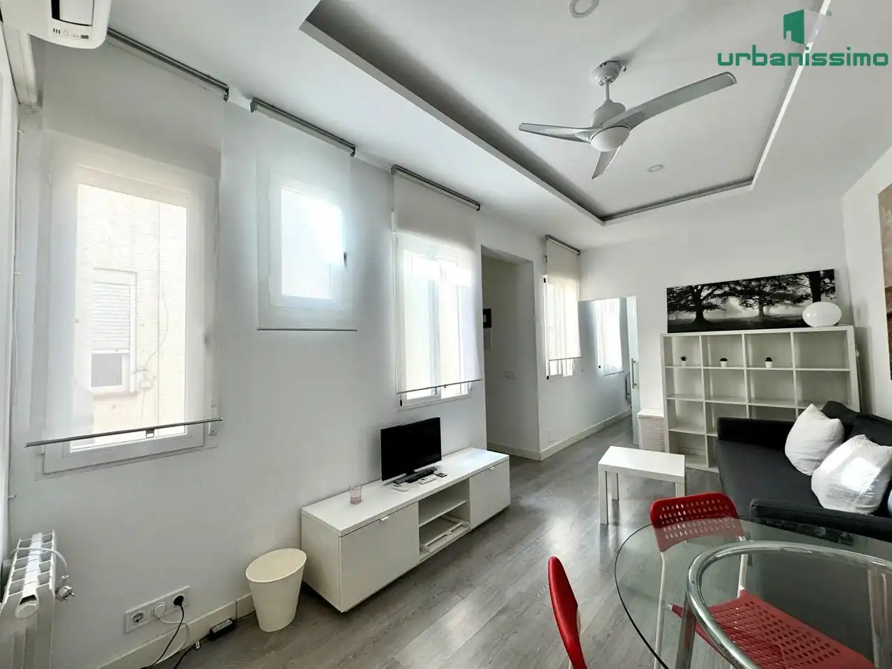 Living room of Apartments for sale in Madrid  with Air Conditioner