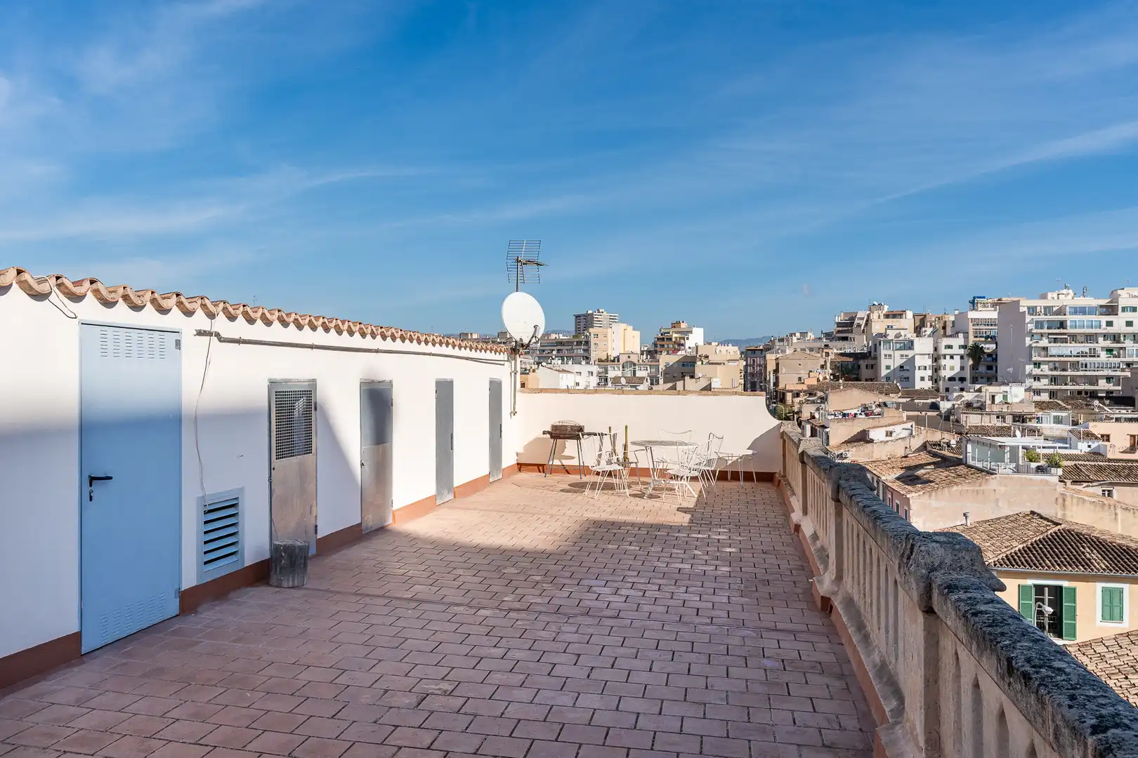 Terrassa de Pis en venda en  Palma de Mallorca amb Moblat i Balcó