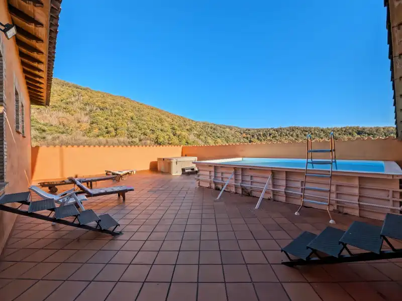 Terraza de Casa o chalet en venta en Agullana con Aire acondicionado y Piscina