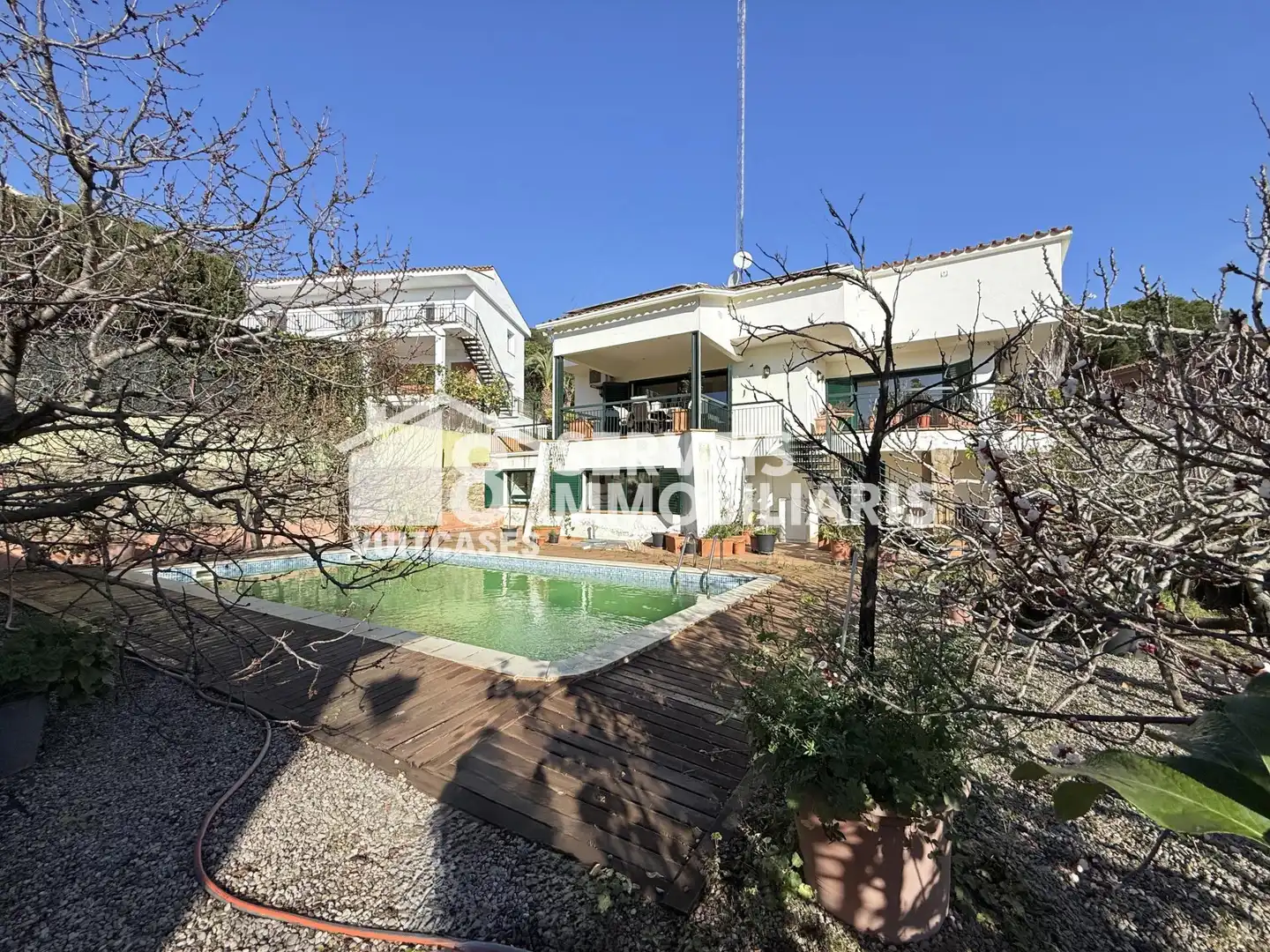 Vista exterior de Casa o chalet en venta en Sant Vicenç de Montalt con Calefacción, Jardín privado y Piscina