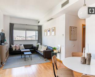 Living room of Flat to rent in L'Hospitalet de Llobregat  with Air Conditioner, Heating and Furnished