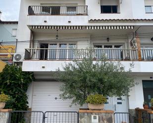 Exterior view of Single-family semi-detached for sale in Blanes  with Air Conditioner and Terrace