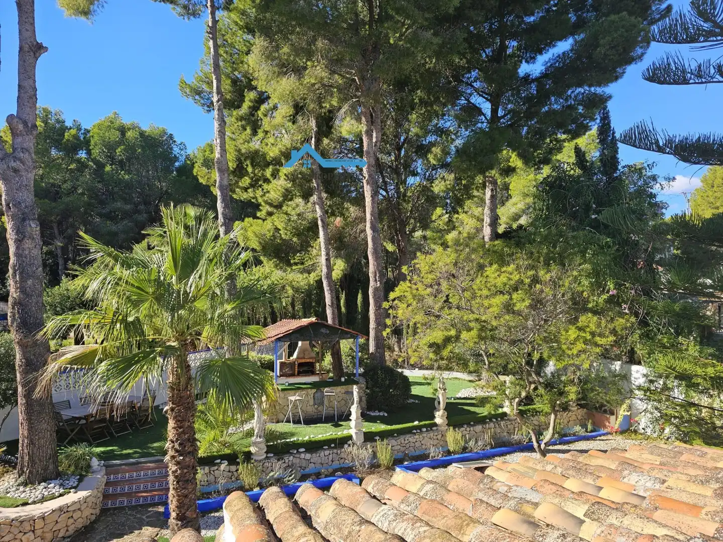 Jardín de Casa o chalet en venta en Altea con Aire acondicionado, Calefacción y Jardín privado