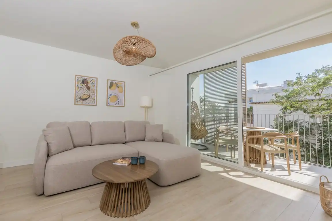 Living room of Apartments for rent in Jávea / Xàbia  with Air Conditioner, Storage room and Sauna