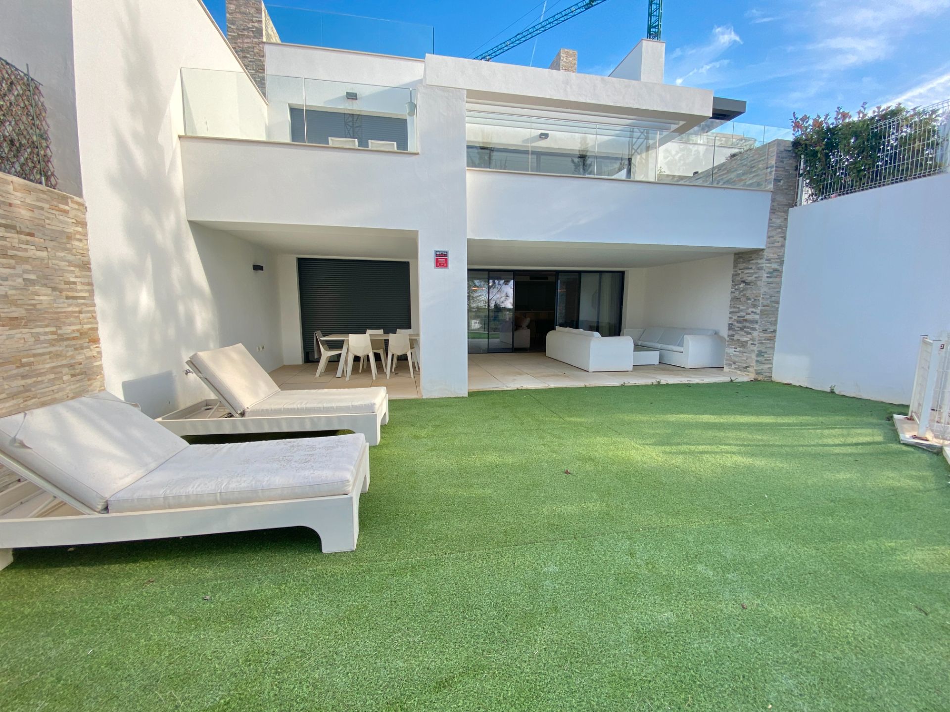 Terrace of Flat for sale in Marbella  with Air Conditioner, Heating and Private garden