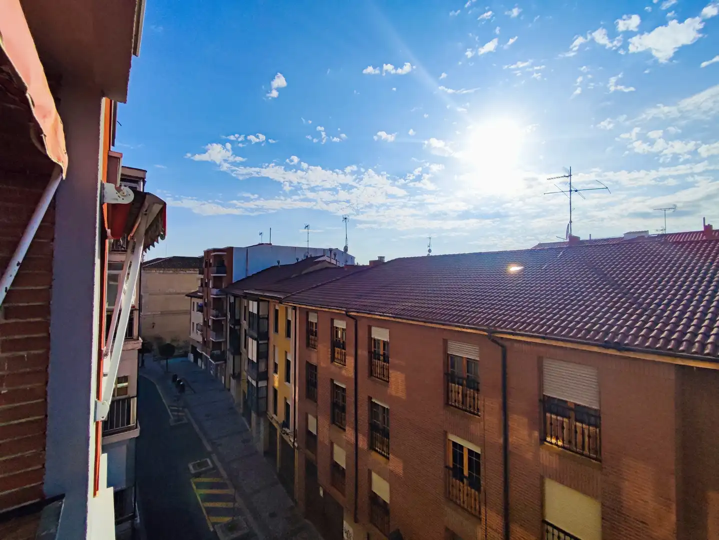 Exterior view of Flat for rent in Palencia  with Heating, Parquet flooring and Terrace