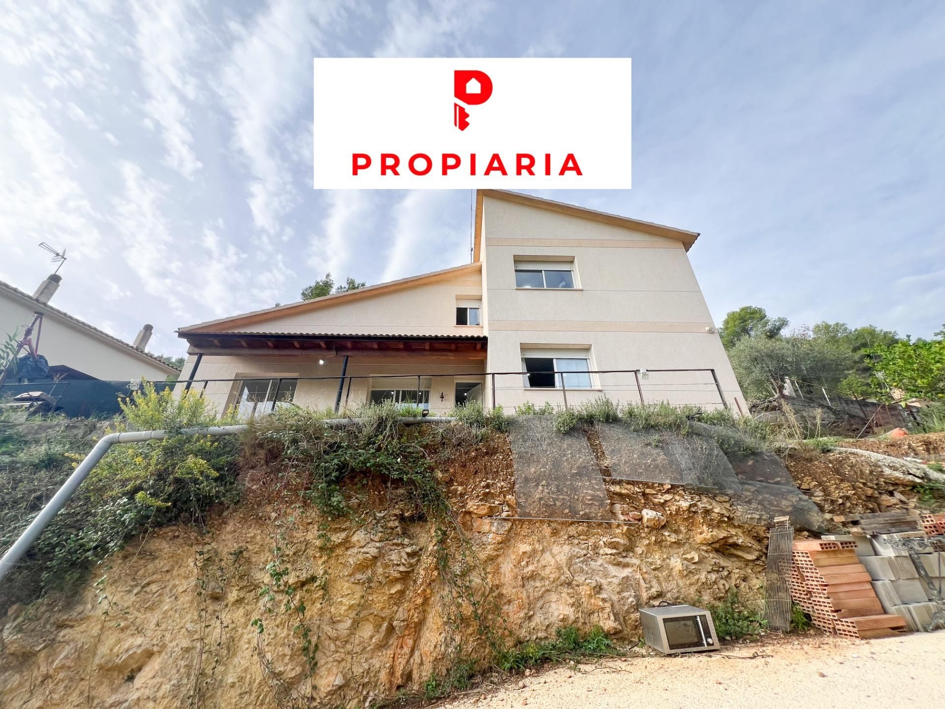 Vista exterior de Casa o chalet en venta en Vallirana con Jardín privado, Parquet y Terraza