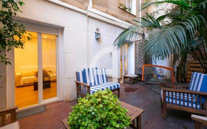 Terrace of Flat for sale in  Barcelona Capital  with Air Conditioner, Heating and Parquet flooring