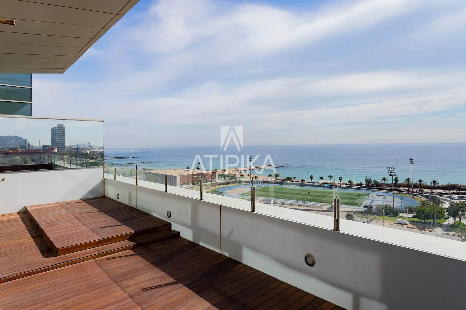 Terraza de Ático en venta en Barcelona con Aire acondicionado, Parquet y Terraza