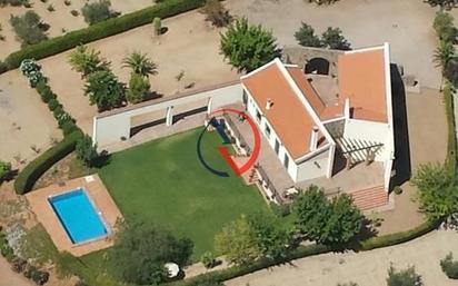 Exterior view of House or chalet for sale in Villafranca de los Barros  with Swimming Pool