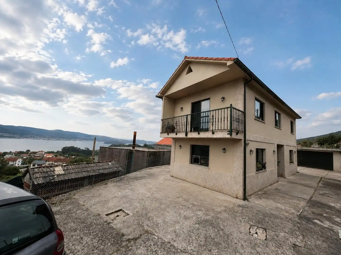 Exterior view of Houses for sale in Poio  with Heating, Terrace and Furnished
