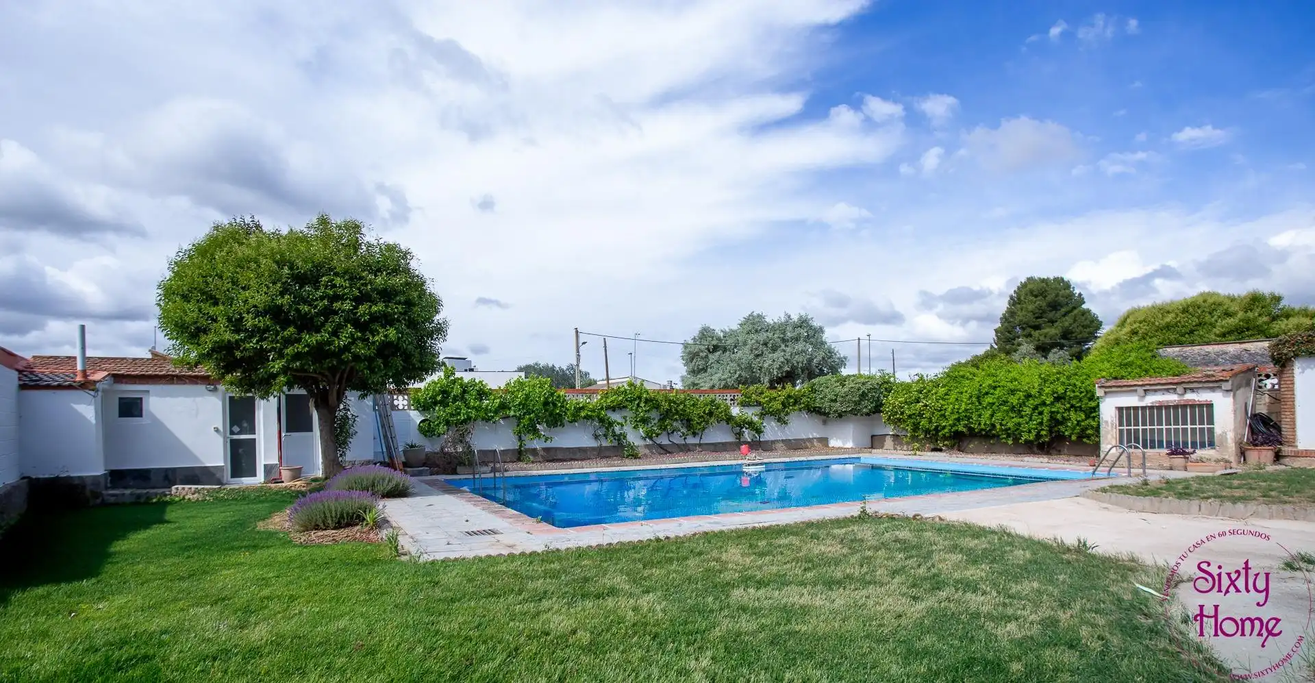 Piscina de Casa o chalet en venta en Cadrete con Aire acondicionado, Calefacción y Jardín privado