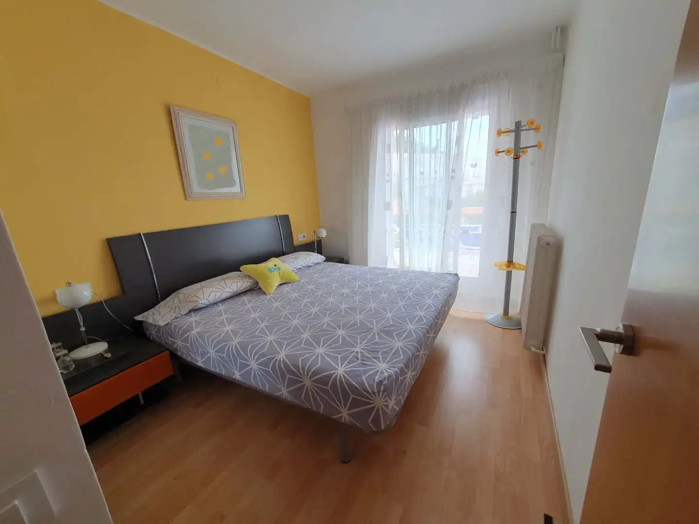 Schlafzimmer von Einfamilien-Reihenhaus zum Verkauf in Tossa de Mar mit Heizung, Parkett und Terrasse