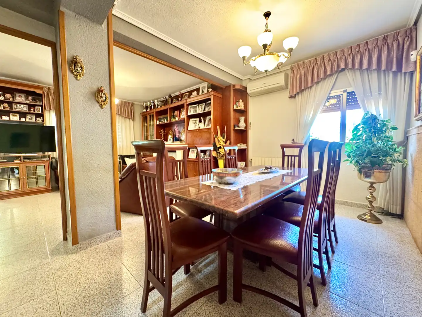 Comedor de Casa o chalet en venta en Moncada con Aire acondicionado, Jardín privado y Terraza