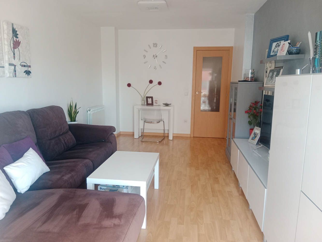 Living room of Flat to rent in  Zaragoza Capital  with Air Conditioner, Heating and Terrace