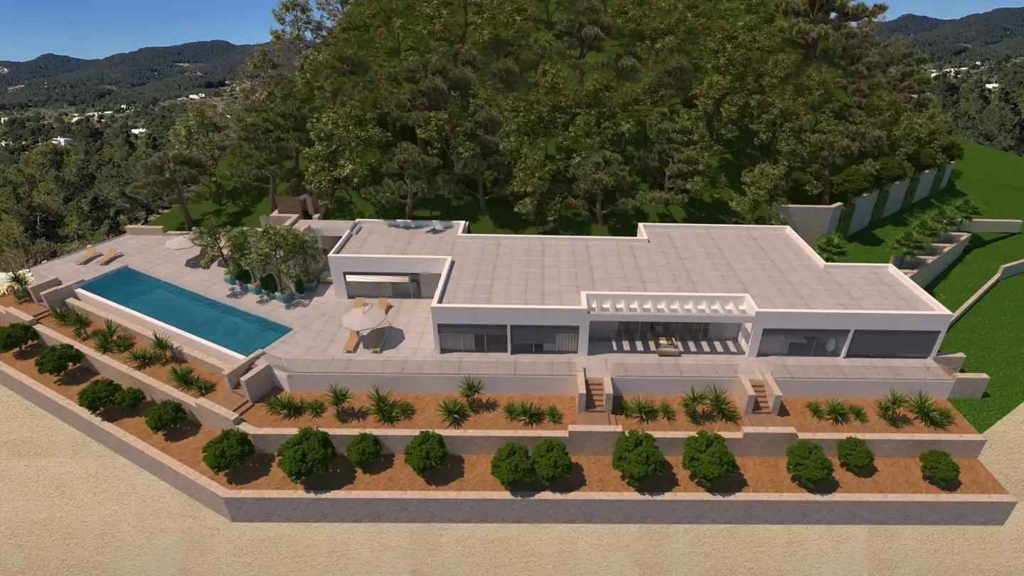Casa amb piscina en venda a Es Cubells, imagen 11