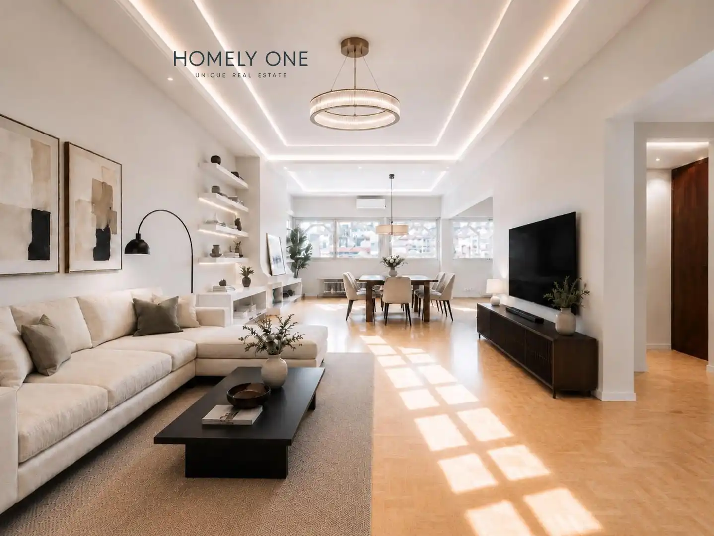 Living room of Flat for sale in Madrid  with Air Conditioner, Heating and Storage room